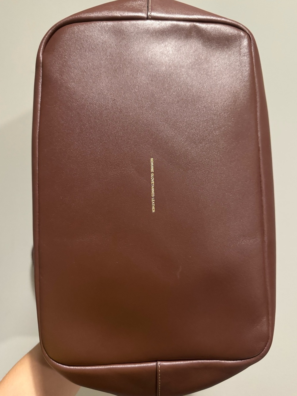 Coach Large Kisslock Frame Bag in Brown with Gold Hardware - Picture 6 of 12